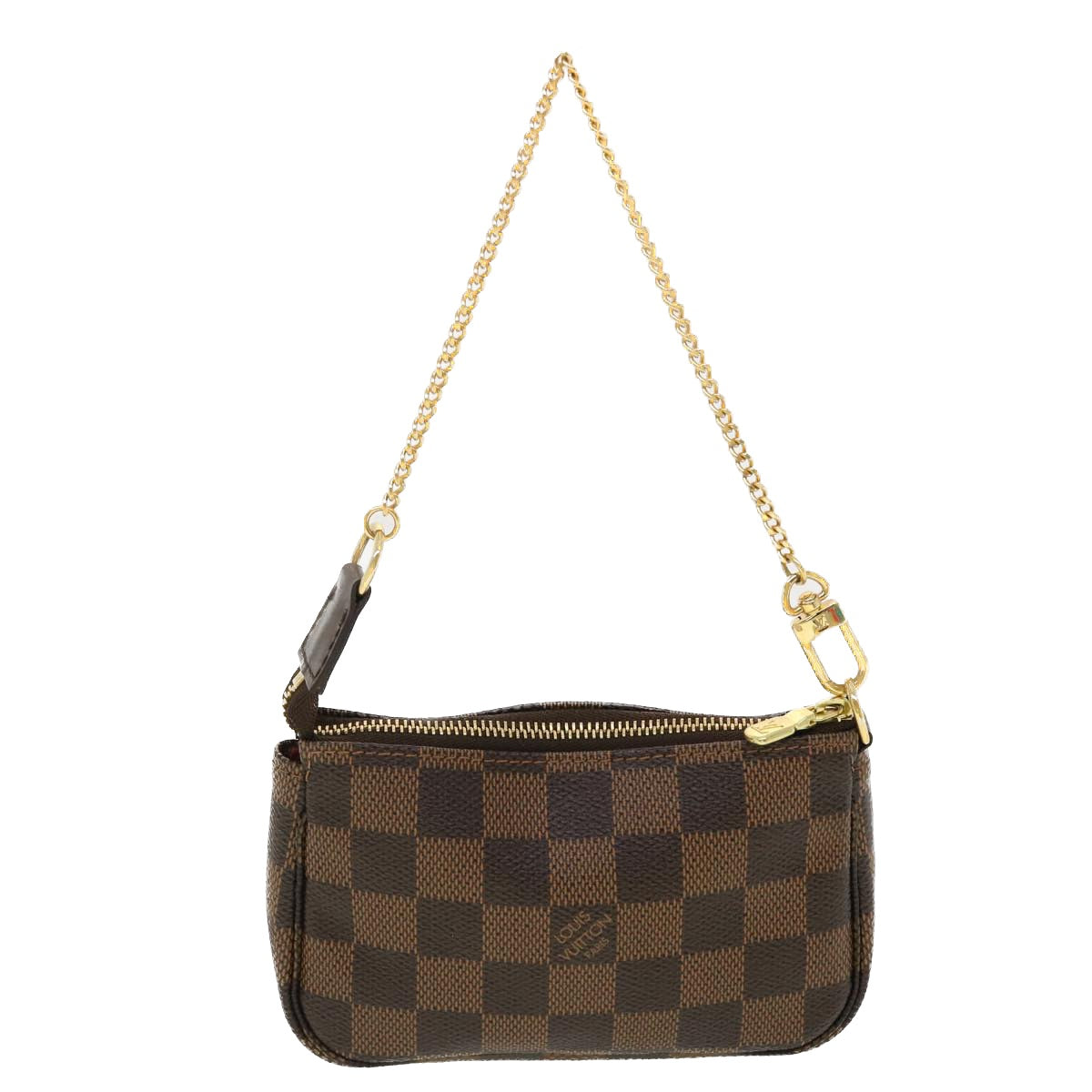 LOUIS VUITTON Damier Ebene T&B Mini Pochette Accessoires Pouch N58011 39918