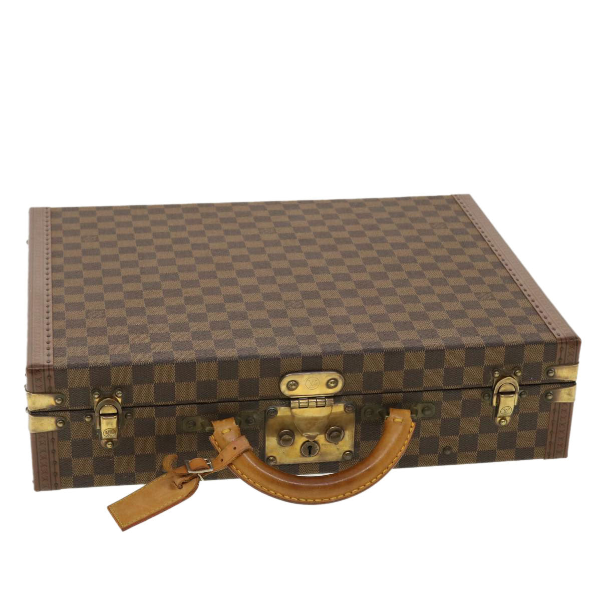 LOUIS VUITTON Damier Ebene President Trunk SPO LV 39928A