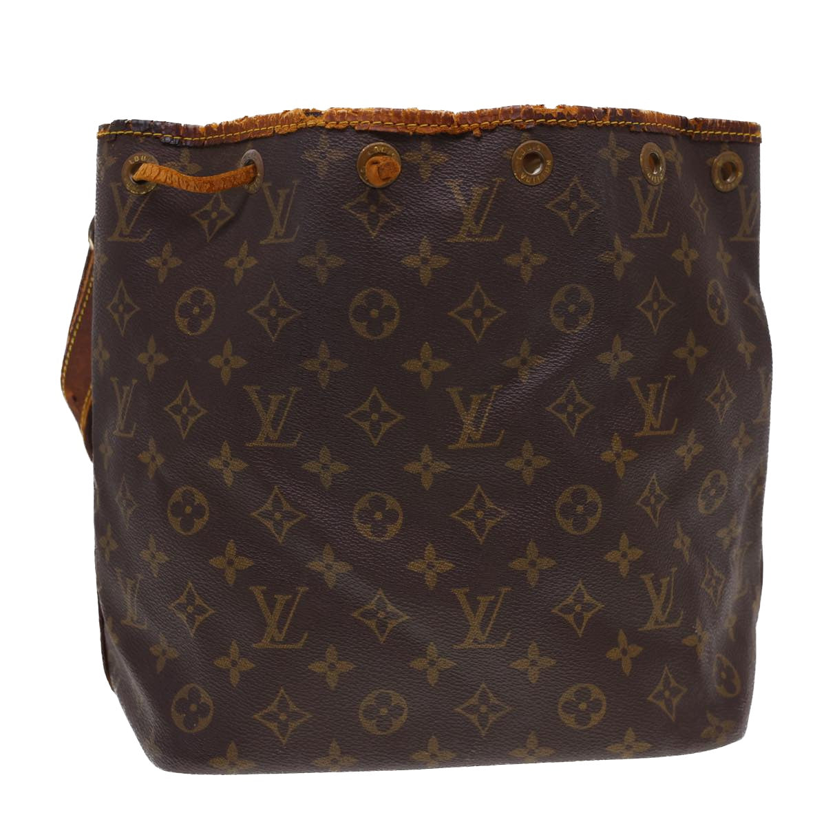 LOUIS VUITTON Monogram Petit Noe Shoulder Bag M42226 LV 39981