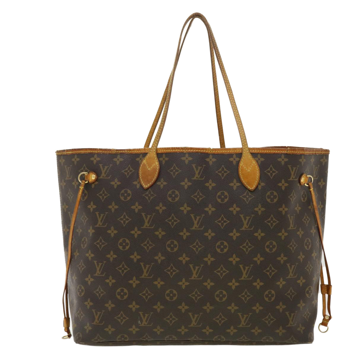 LOUIS VUITTON Monogram Neverfull GM Tote Bag M40157 LV 39983