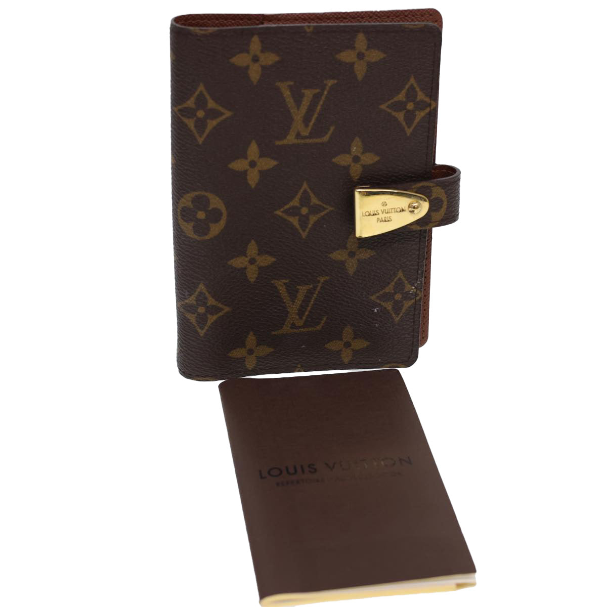 LOUIS VUITTON Monogram Agenda Partonaire PM Day Planner Cover R21029 39995