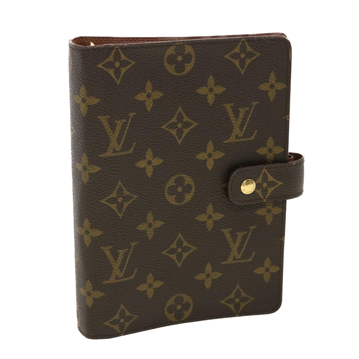 LOUIS VUITTON Monogram Agenda MM Day Planner Cover R20105 LV 39996