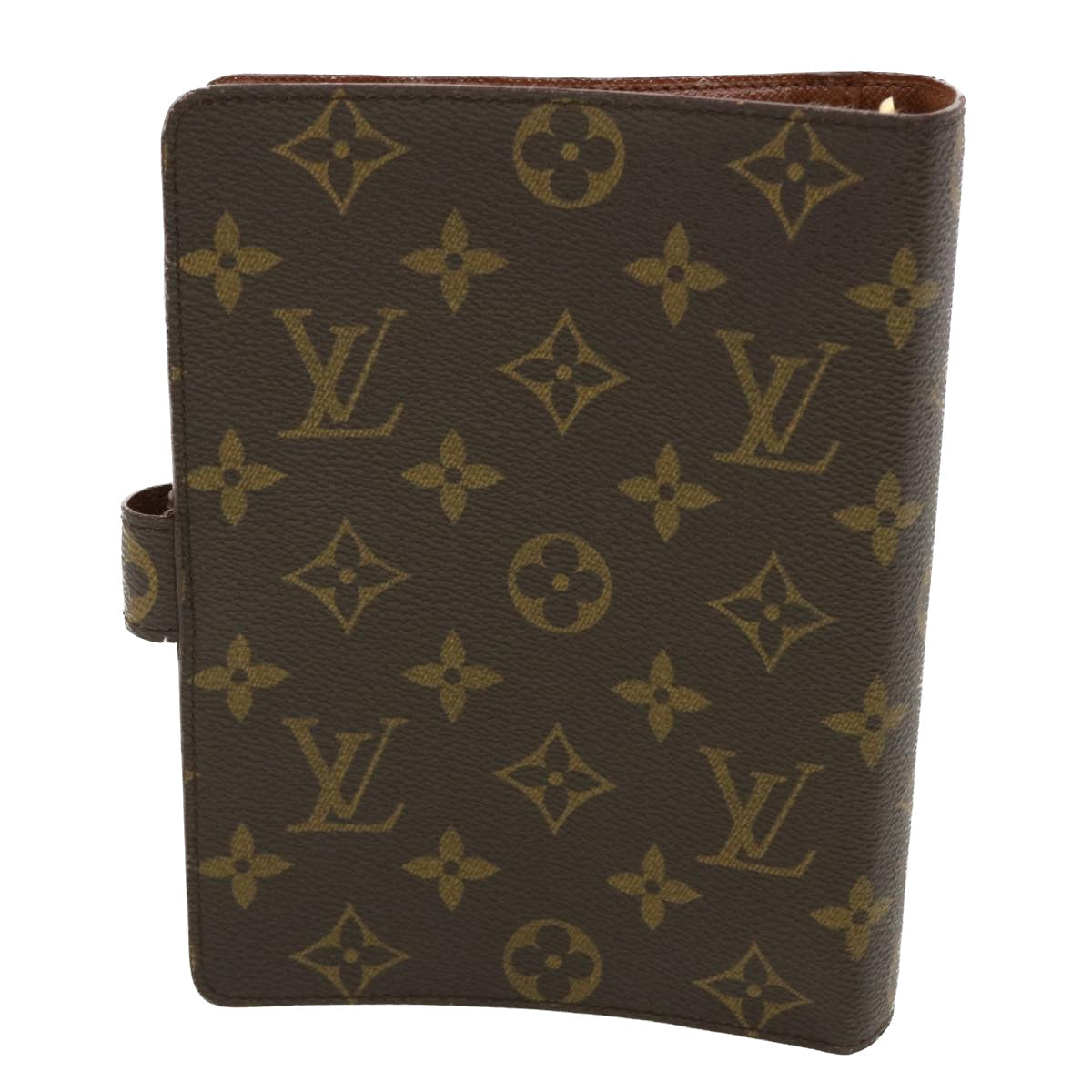 LOUIS VUITTON Monogram Agenda MM Day Planner Cover R20105 LV 39996