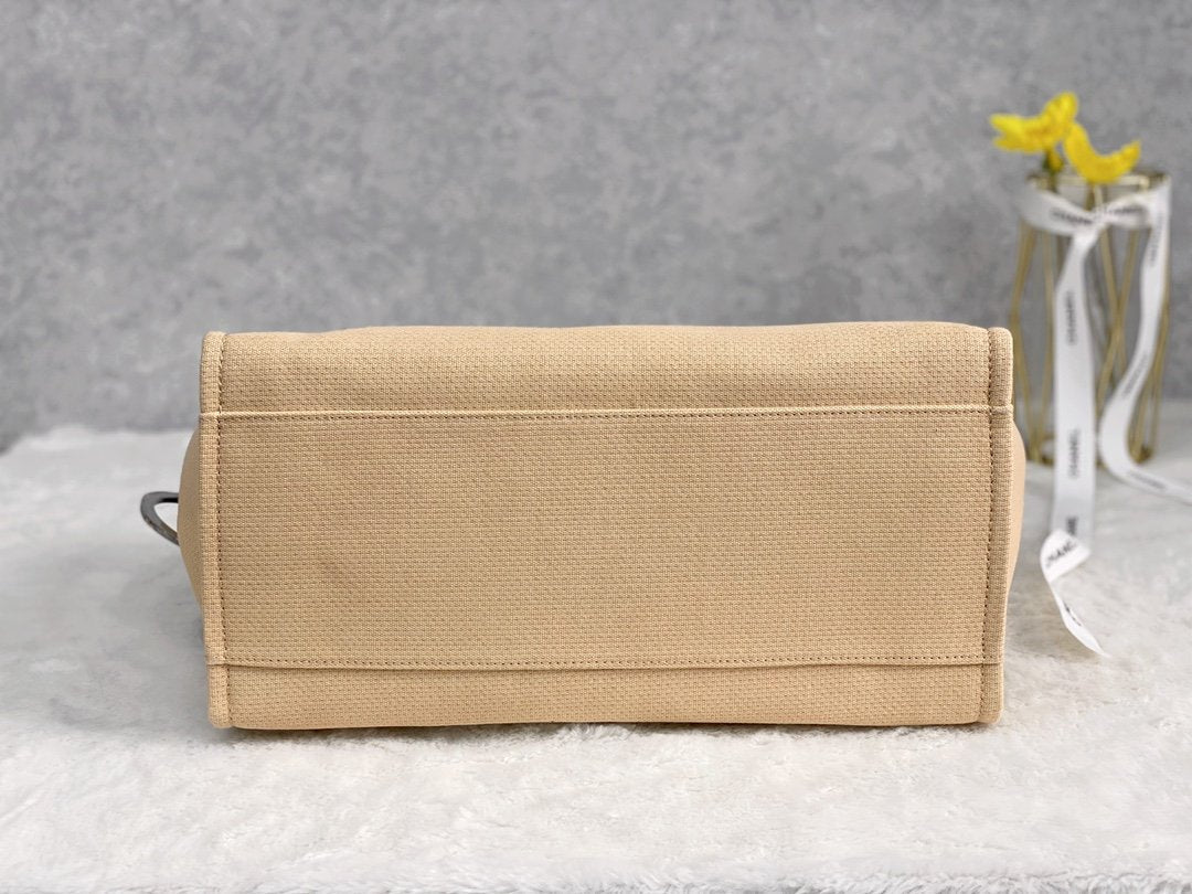 Chlsmall Shopping Bag Hardware For Women Handbags Raffia Silver Shoulder Bag