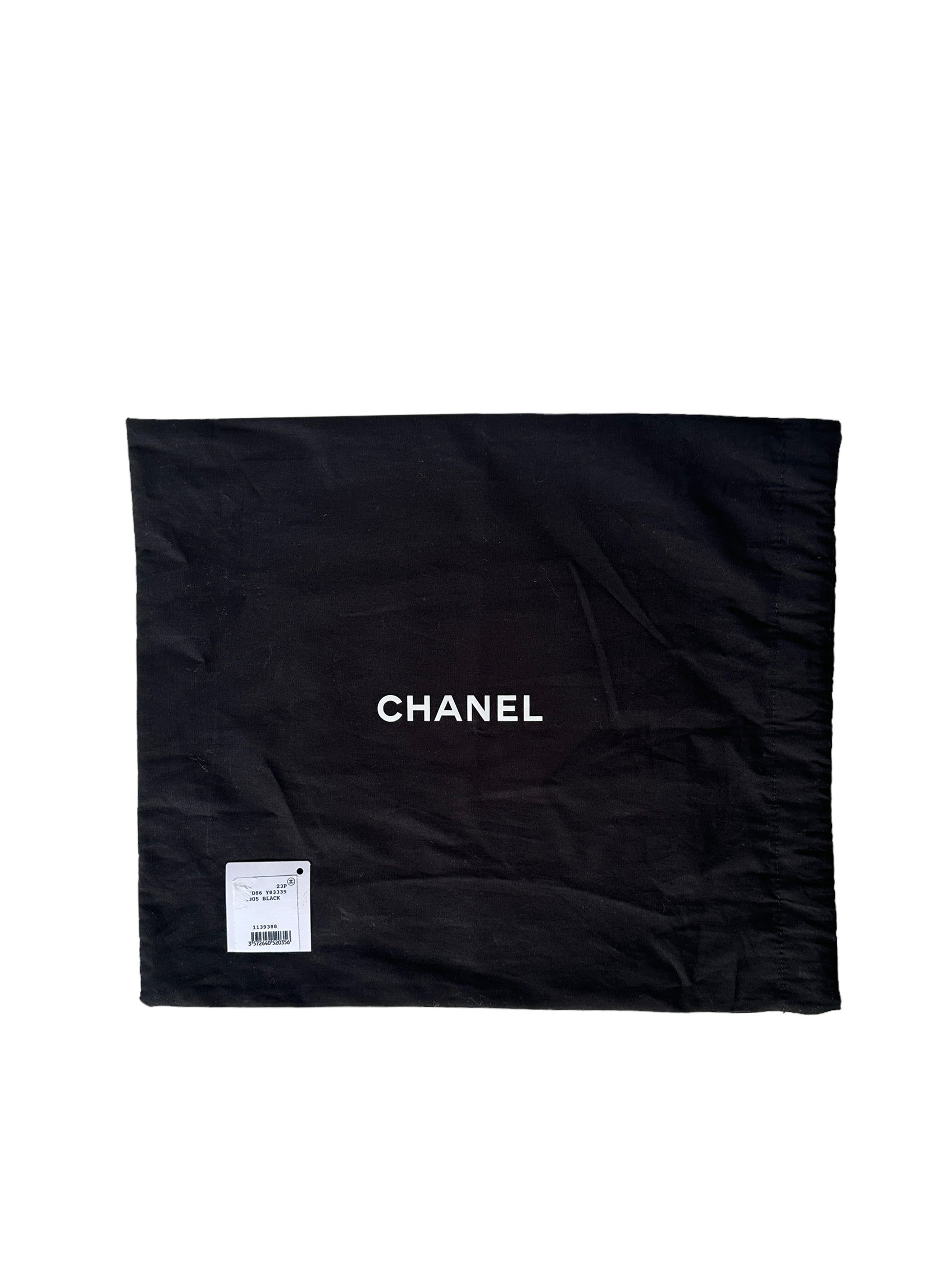 Chanel New Black Caviar Leather Quilted Medium Boy Bag