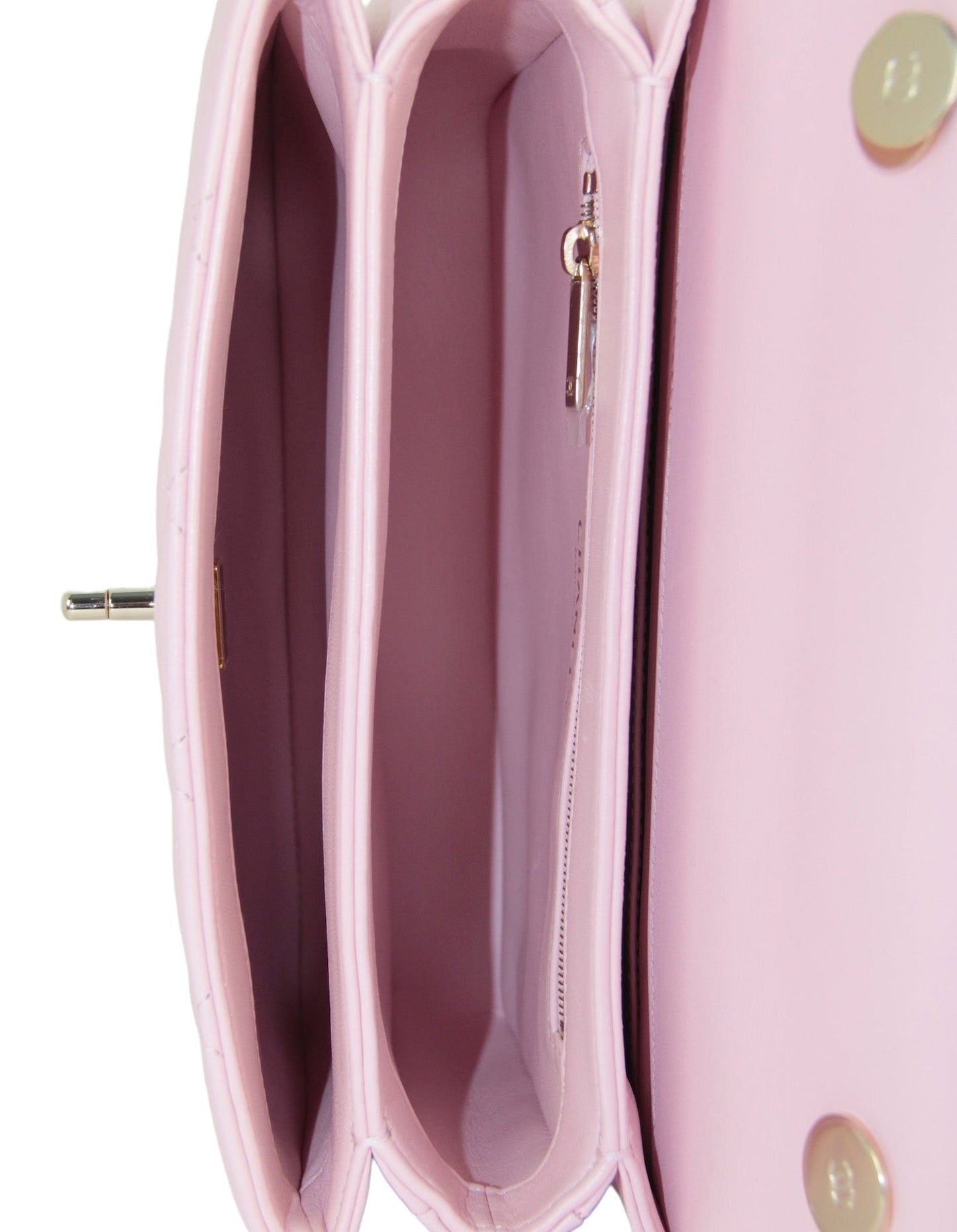 Chanel Nwt Pink Lambskin Quilted Trendy Cc Bag