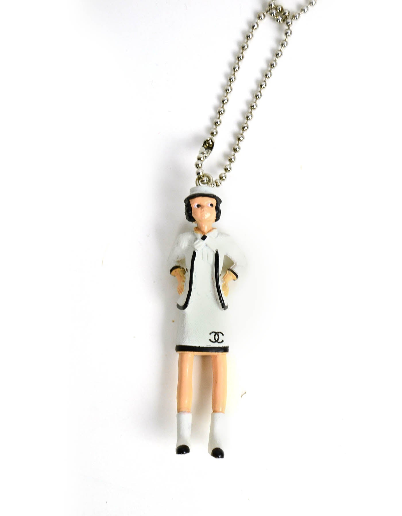 Chanel Vip Coco Mademoiselle Figurine Necklace/ Charm/keychain