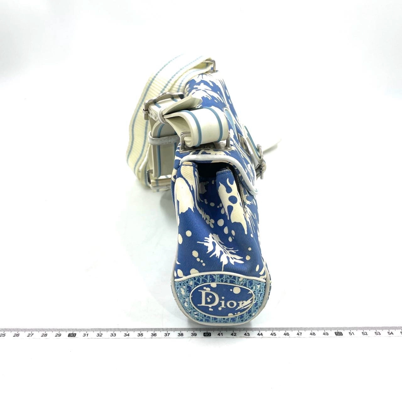 Dior Surf Chick Shoulder Bag And Chinese Porcelain White Blue