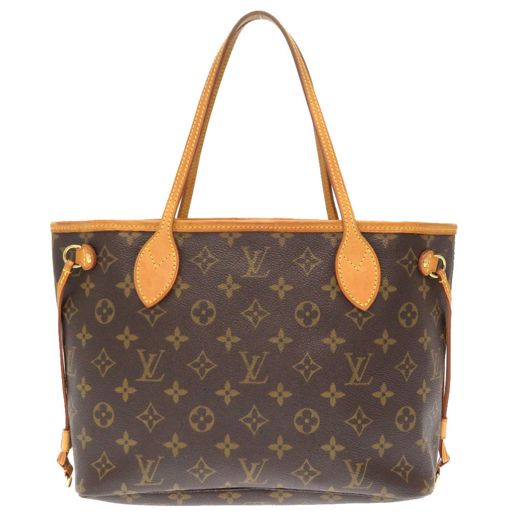 Louis Vuitton M40155 Never full PM Monogram Canvas Brown Tote Bag