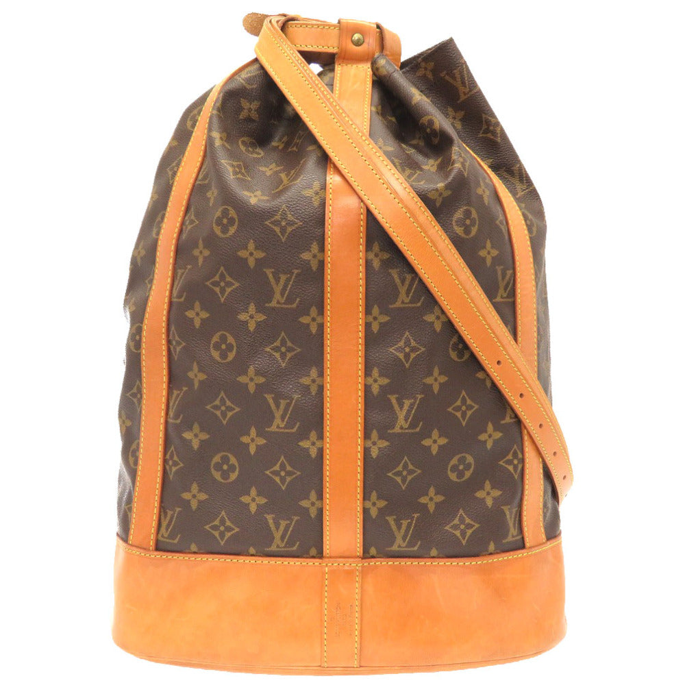 Louis Vuitton M42244 RandonneeGM Monogram Canvas Brown Shoulder Bag 3J0080Slz5