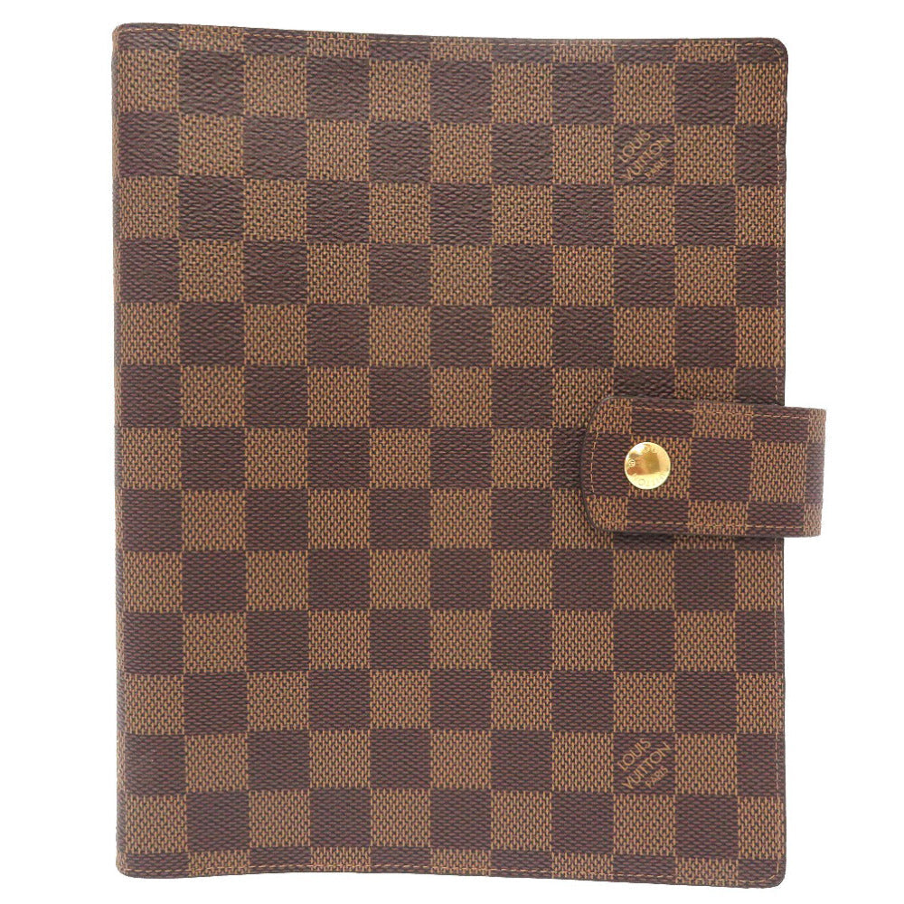 Louis Vuitton Notebook cover R20107 Damier Canvas Brown Handbag 3J0233Sllbe5
