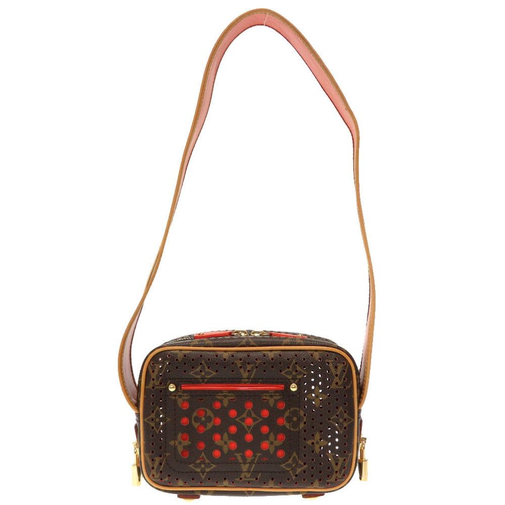 Louis Vuitton M95177 Perfo Trocadero Monogram Orange Mini Shoulder Bag