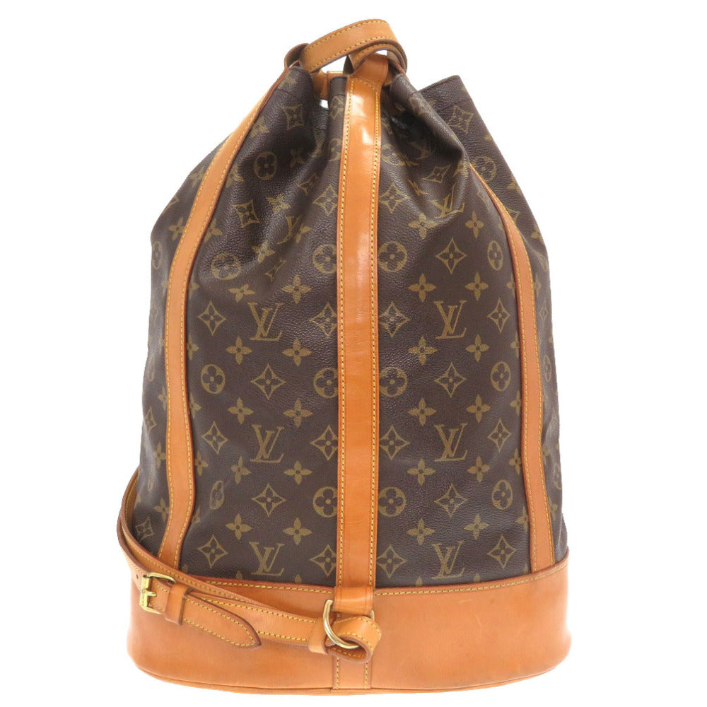 Louis Vuitton M42244 RandonneeGM Monogram Canvas Brown Shoulder Bag 3J0308Slb5