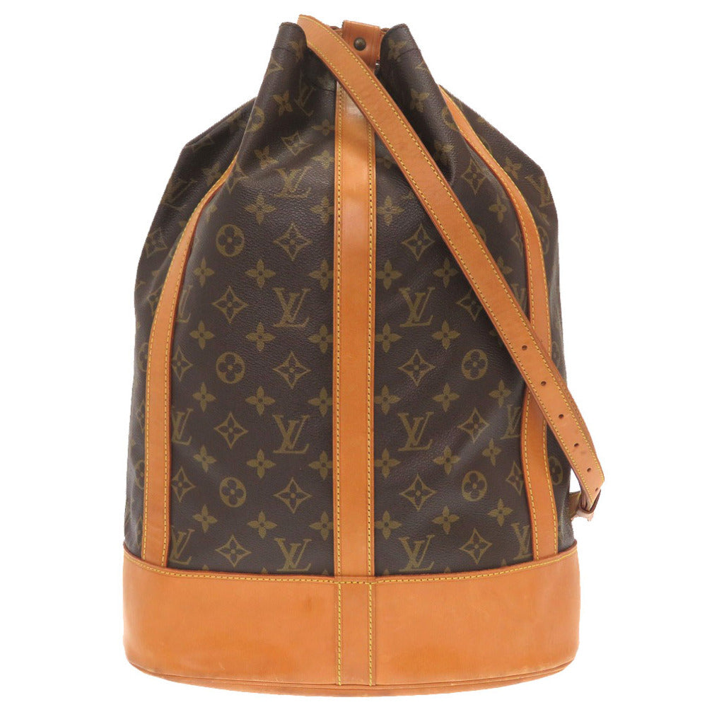 Louis Vuitton M42244 RandonneeGM Monogram Canvas Brown Shoulder Bag 3J0310Ssg5