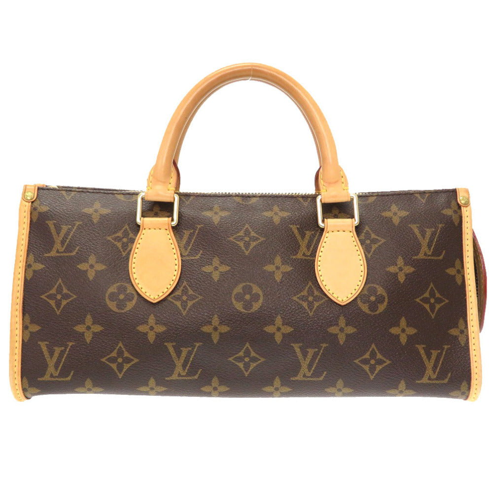 Louis Vuitton M40009 Popan cool Monogram Canvas Brown Handbag 3J0337Iil6