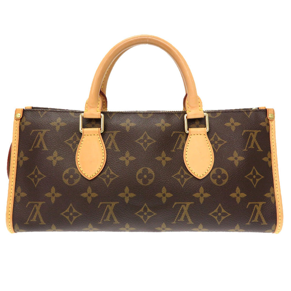 Louis Vuitton M40009 Popan cool Monogram Canvas Brown Handbag 3J0337Iil6