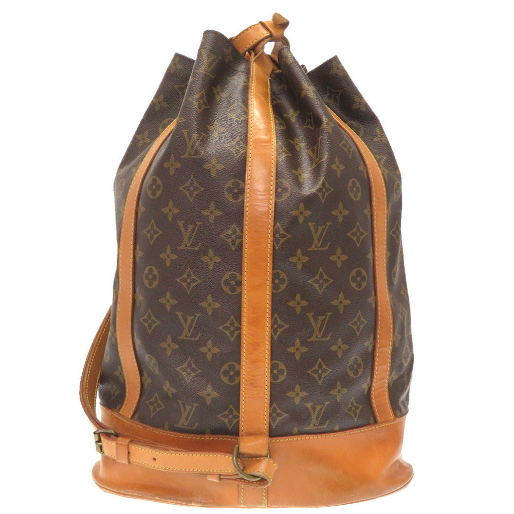 Louis Vuitton M42244 RandonneeGM Monogram Canvas Brown Shoulder Bag 3K0048Ebg5