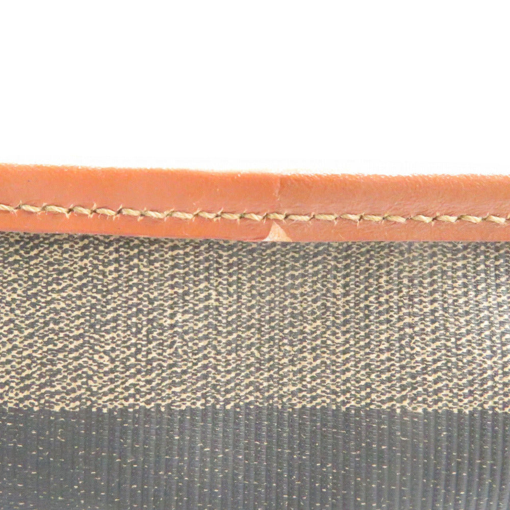 Fendi Handbag Pvc Pekan Women Brown Travel Bag