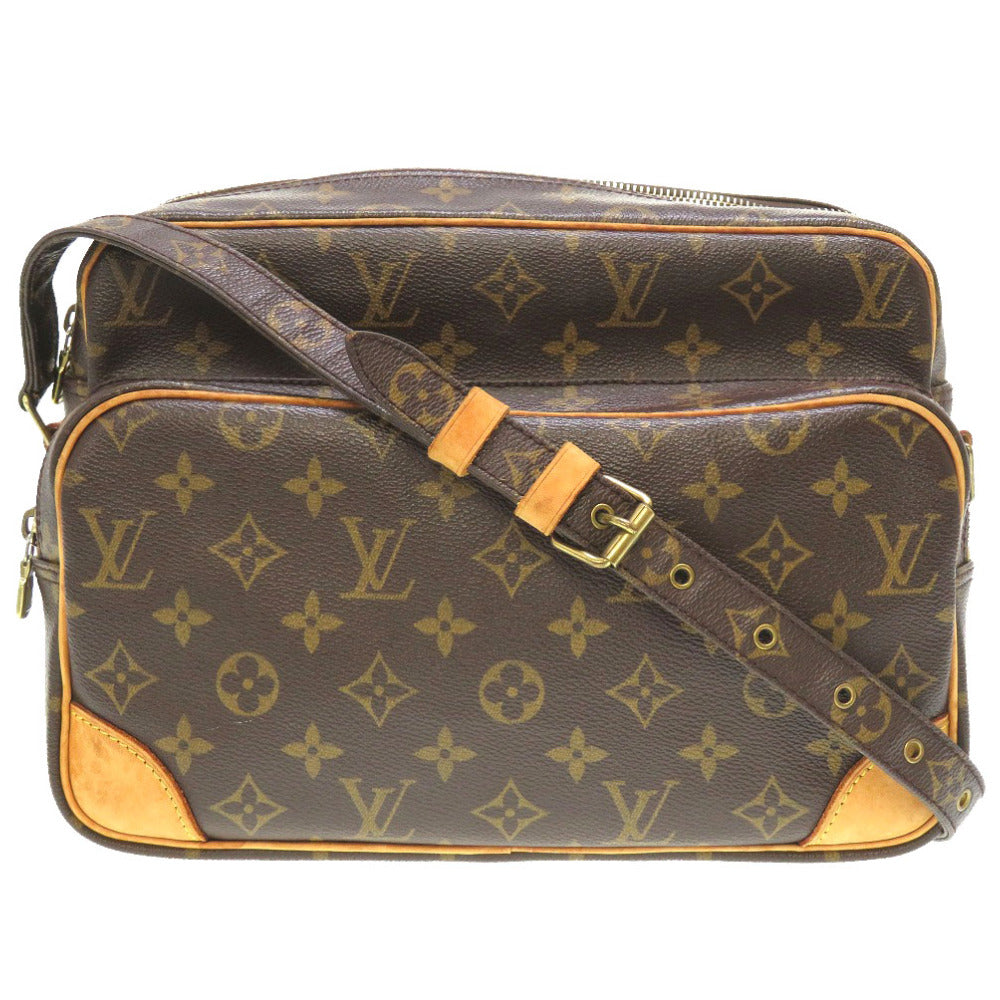 Louis Vuitton M45244 Nil Monogram Canvas Brown Shoulder Bag
