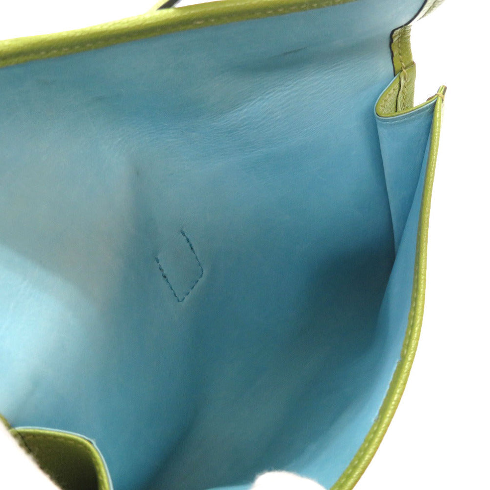 Clutch Bag Doblis Anise Jige Unisex(Unisex) Green Mini
