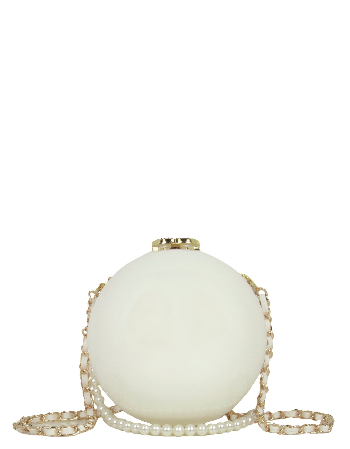 Chanel Dubai Vip Gift Pvc Pearl Bag W/ Cc Clasp