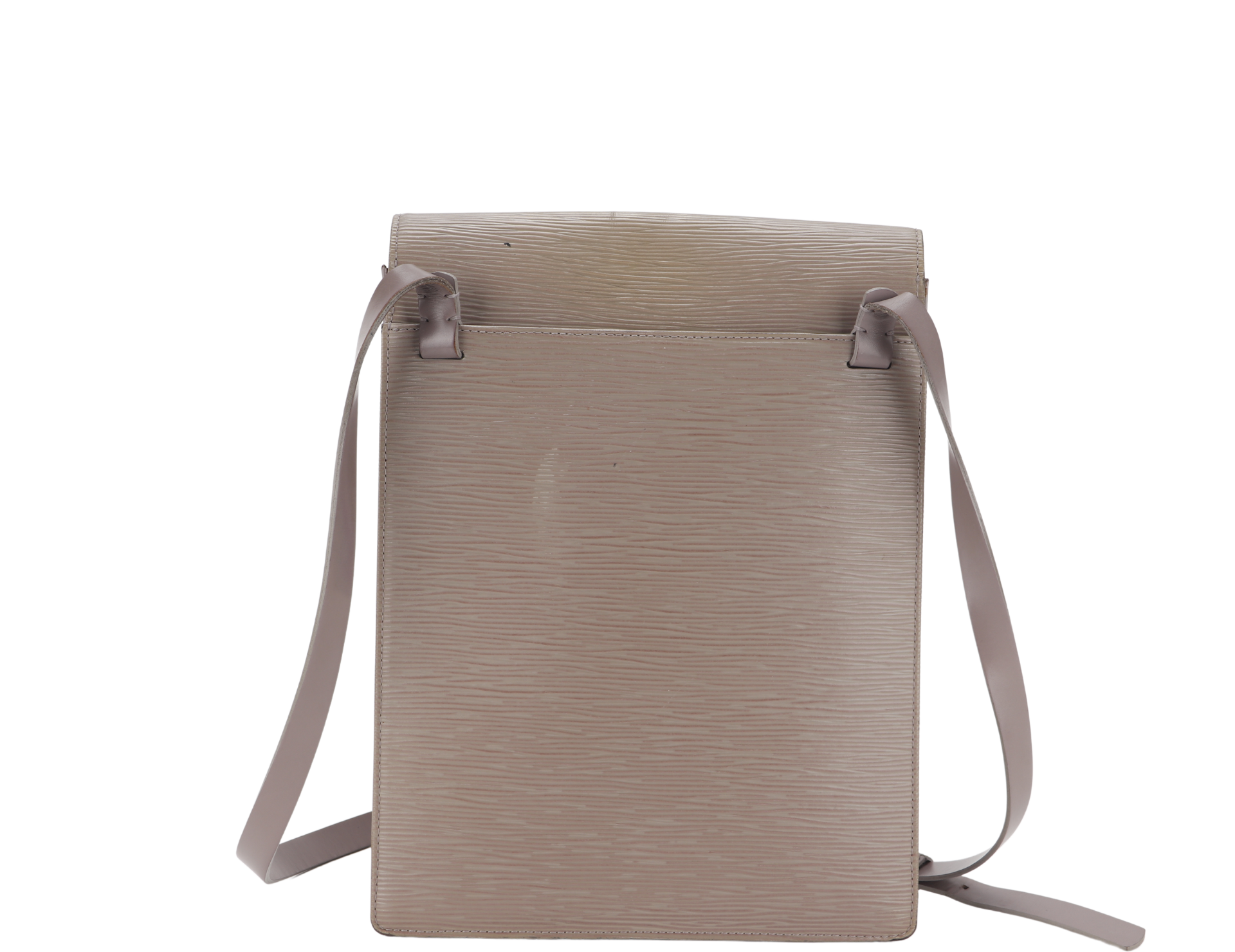 LOUIS VUITTON RAMATUELLE EPI LEATHER MESSENGER LILAC NO DUST COVER