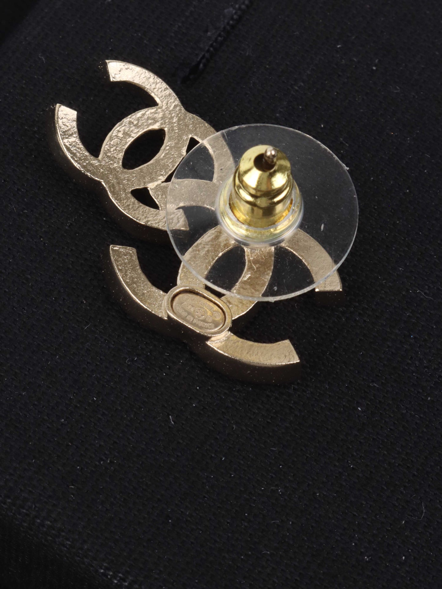 Chanel Dual CC Earrings