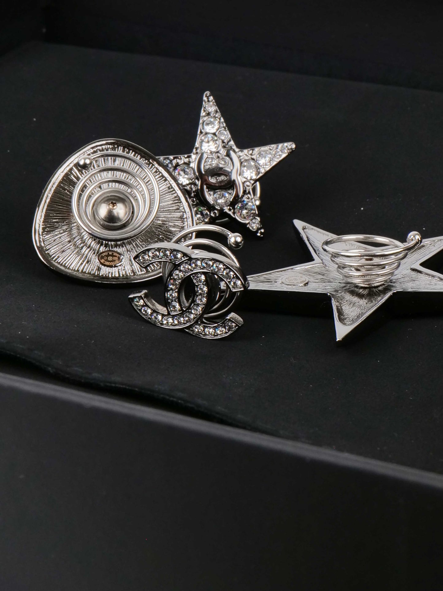 Chanel Hair Clips.