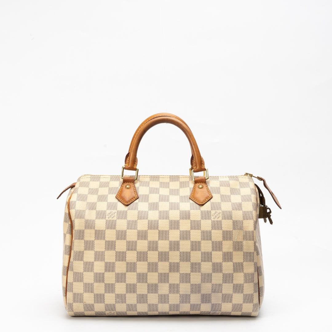 Louis Vuitton Damier Azur Canvas Speedy 30