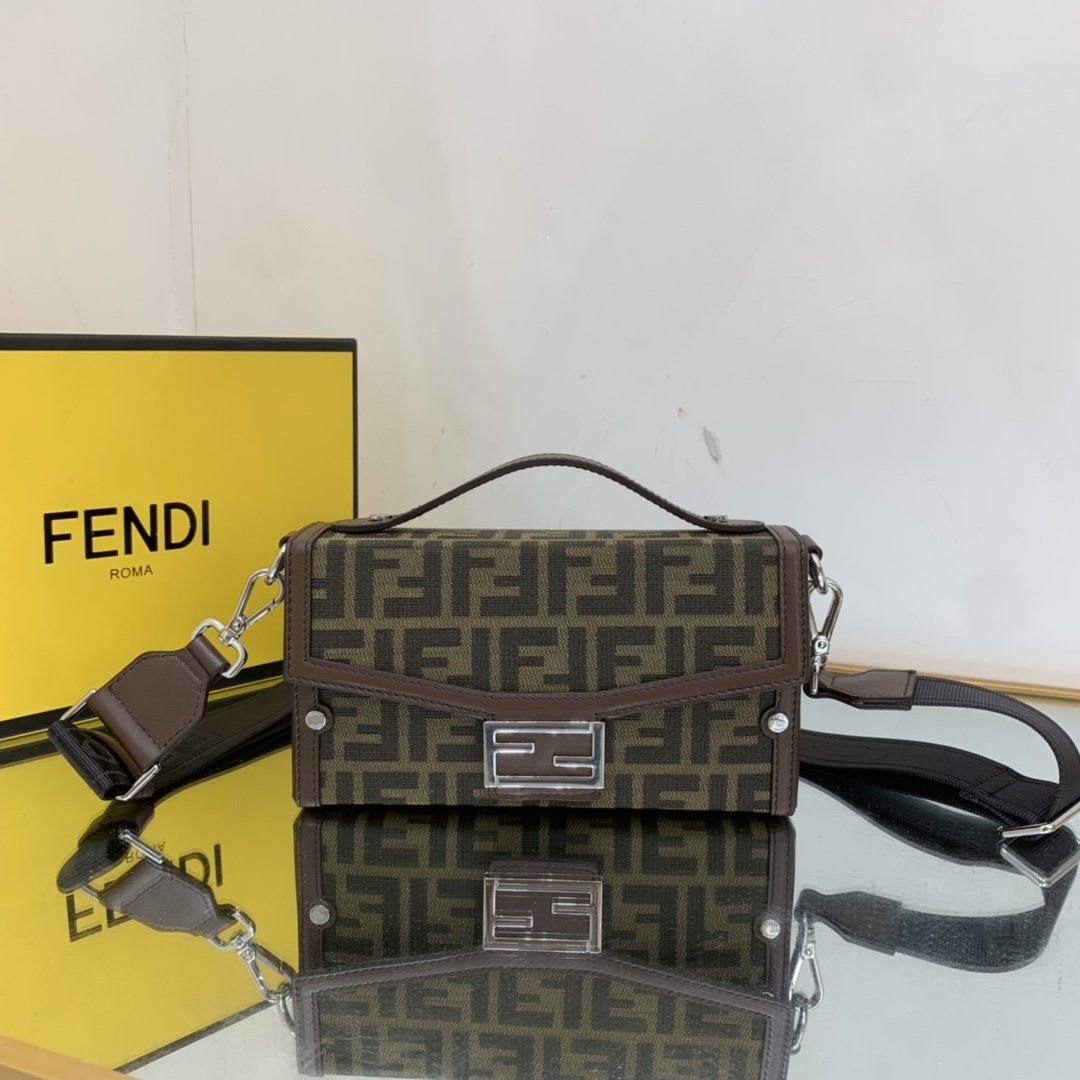 Top QualityTop Quality Baguette Soft Brown Mini Bag