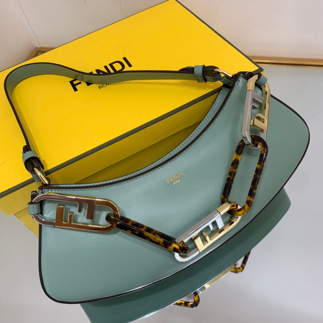 Top QualityTop Quality O Lock Green Handbag