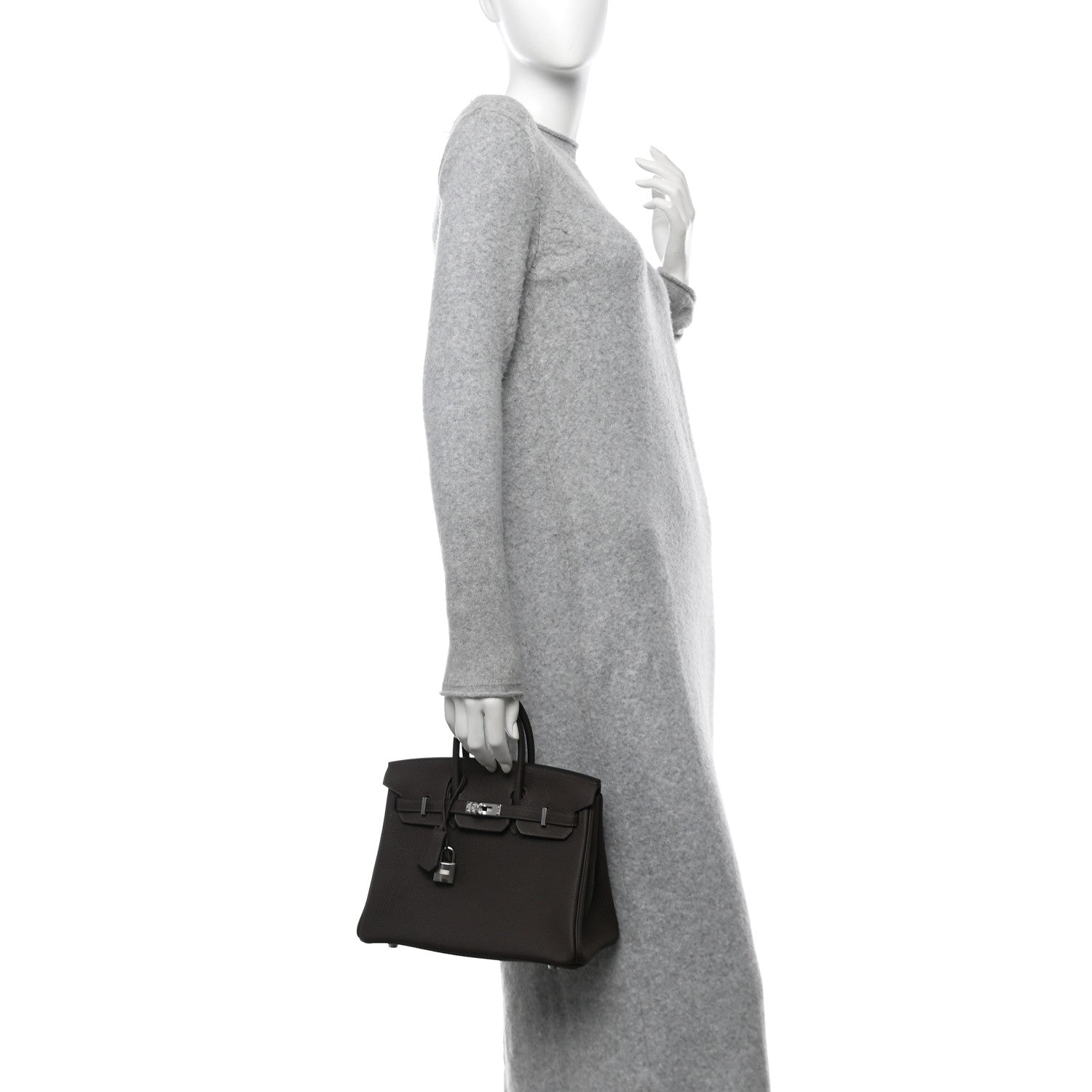 Hermes Togo Birkin Ebene Handbag Travel Bag
