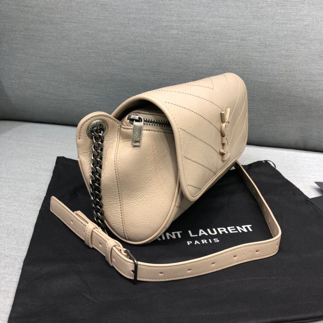 YSL Saint Laurent Niki Shoulder Bag Quilted Chain
