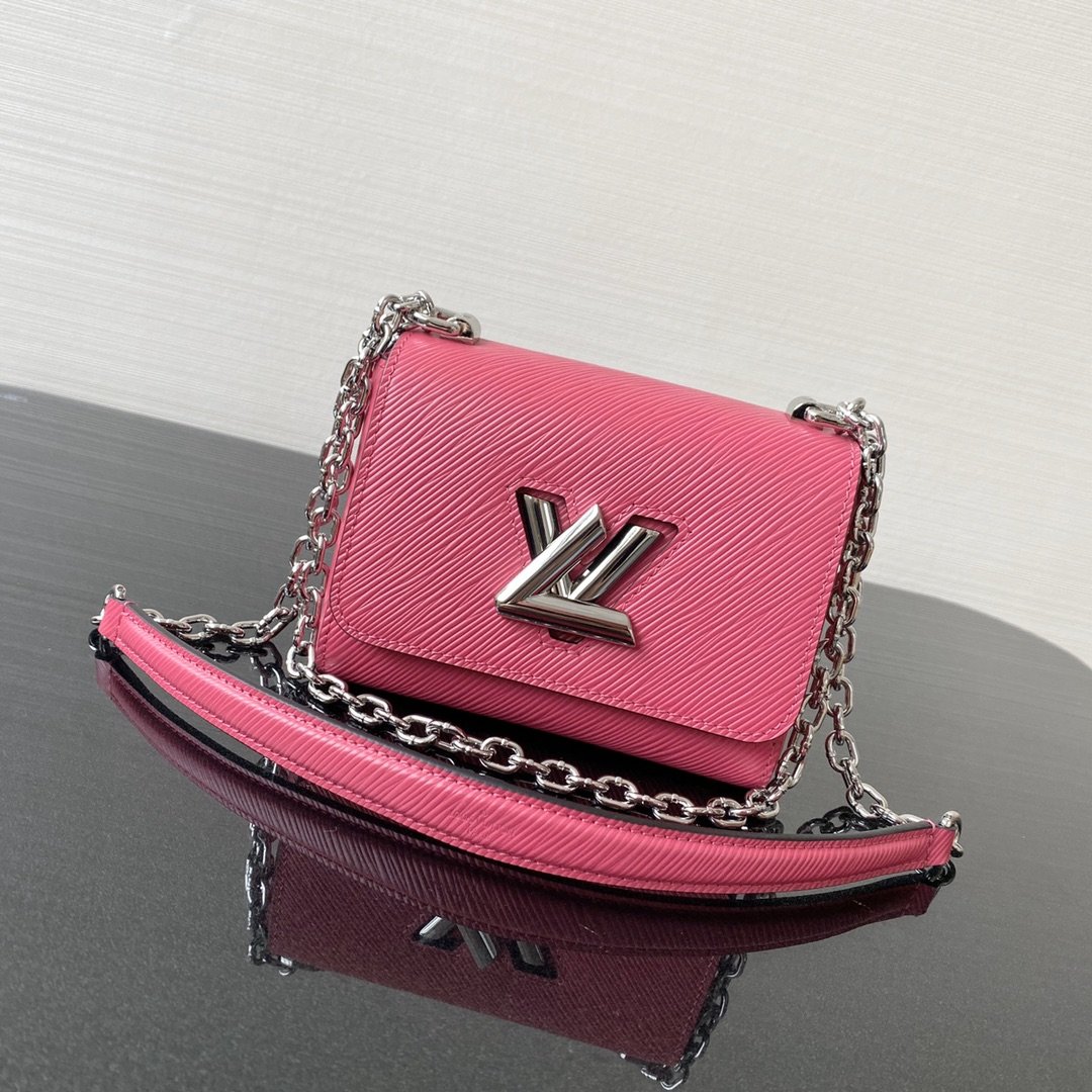 Top Quality Twist Epi For Women Wohandbag Pink Mini Crossbody Bag