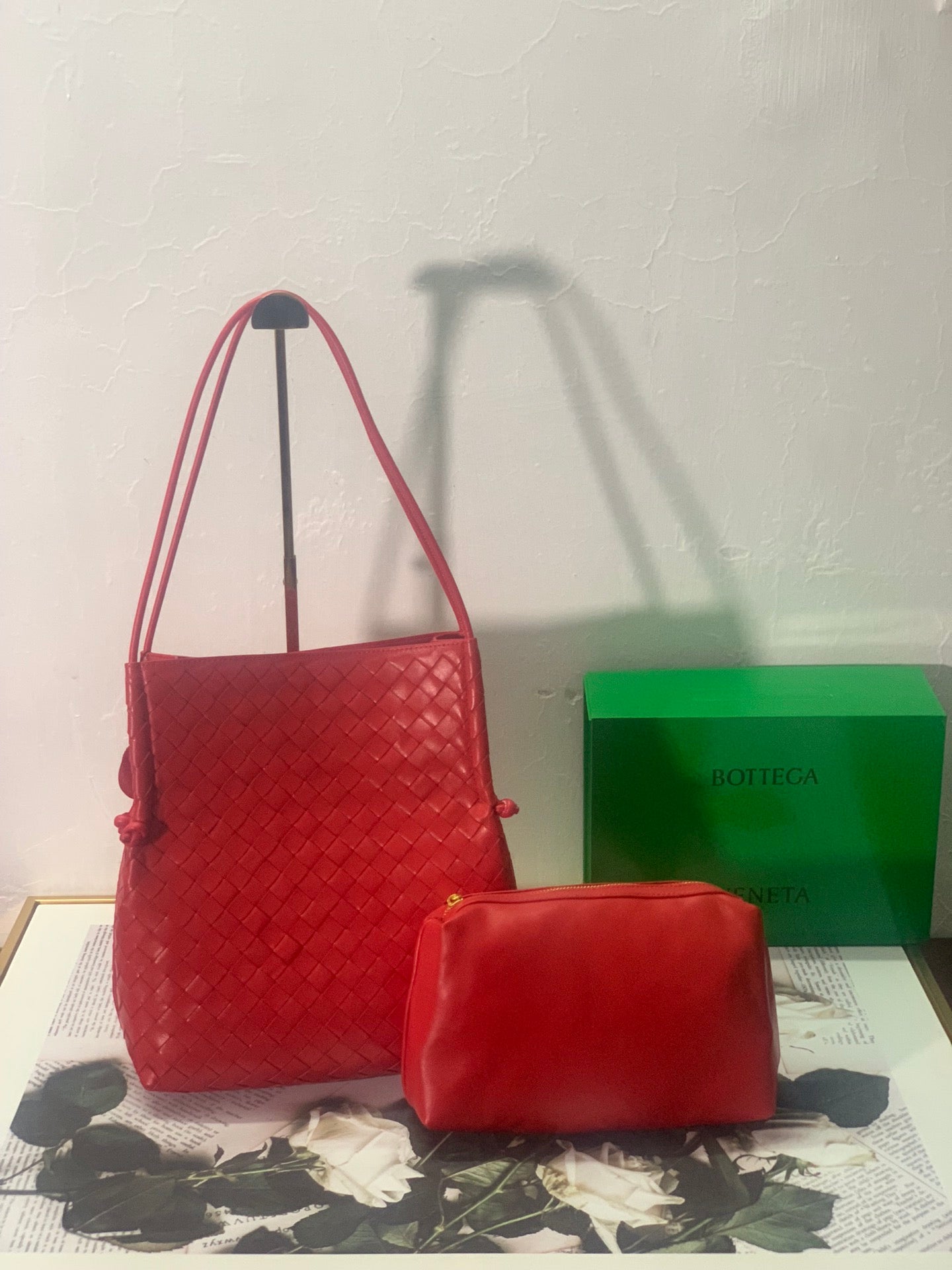 Top Quality Handle Bag For Women Women Red Travel Bag