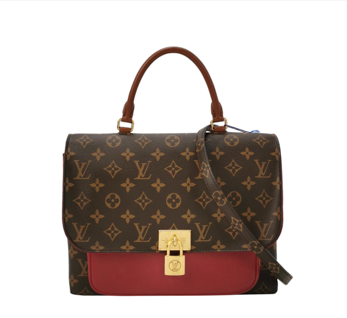 Louis Vuitton (LV) Marignan 28cm red 027852700790
