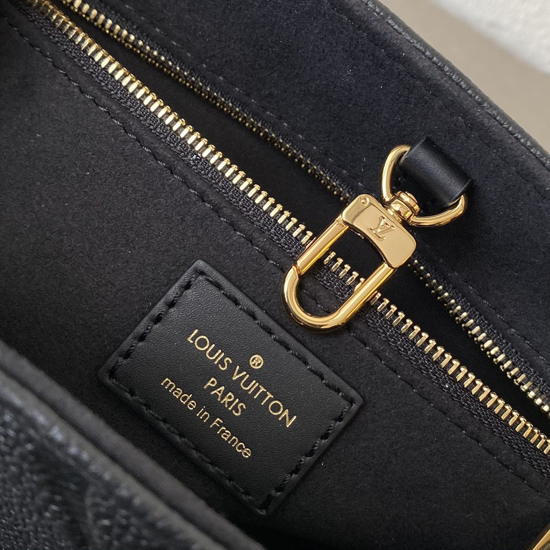 Top Quality On The Go Pm Bag Monogram Black Travel Bag