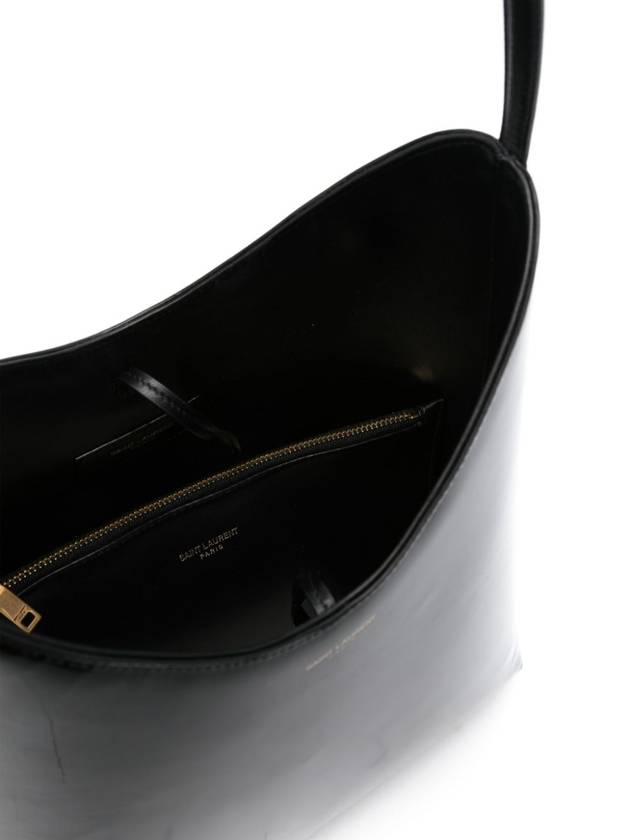 YSL Saint Laurent Luxury Trending Rendez Vous Shoulder Bag Leather Patent Black