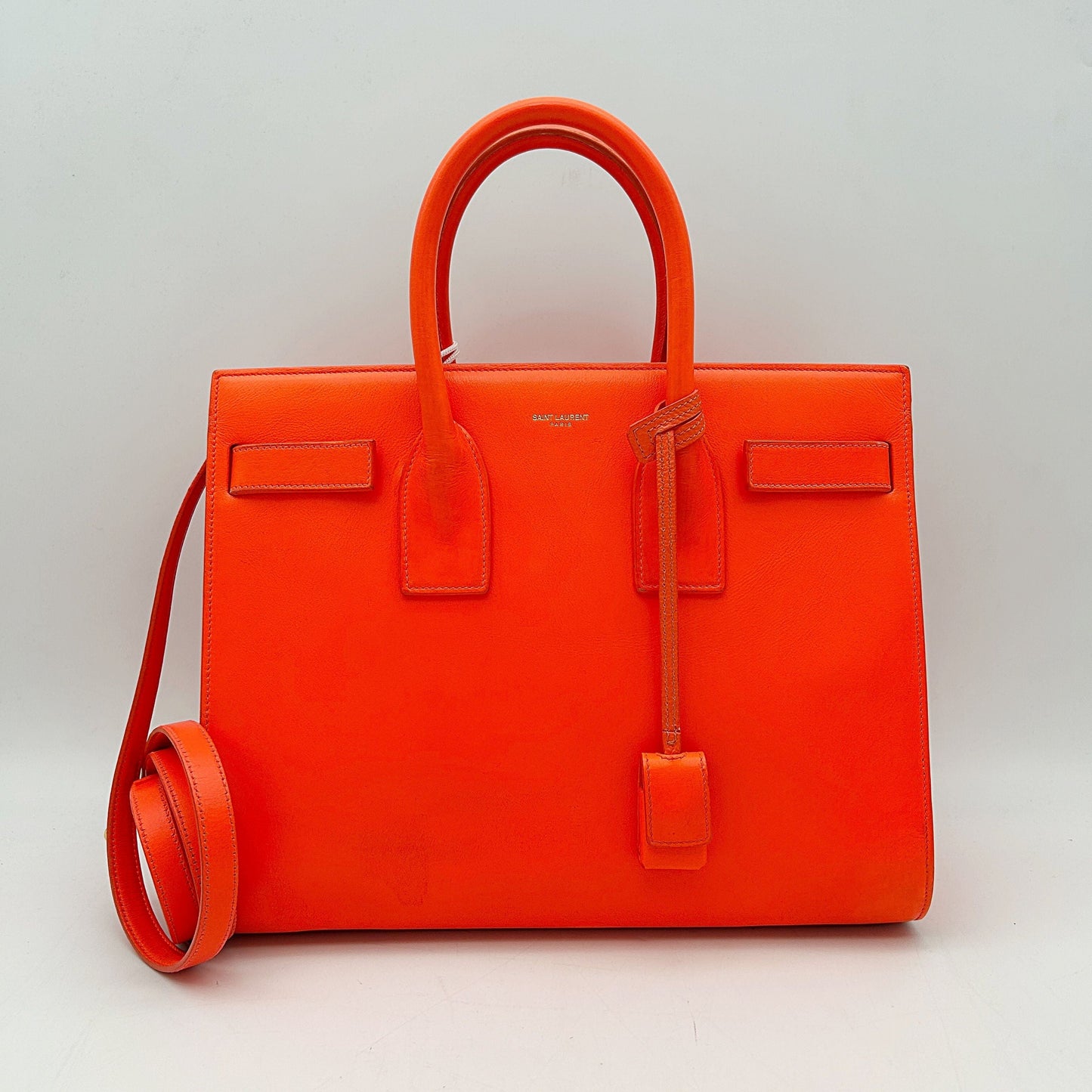 YSL Saint Laurent Nano Sac de Jour - Totes, s Orange Tote Bag