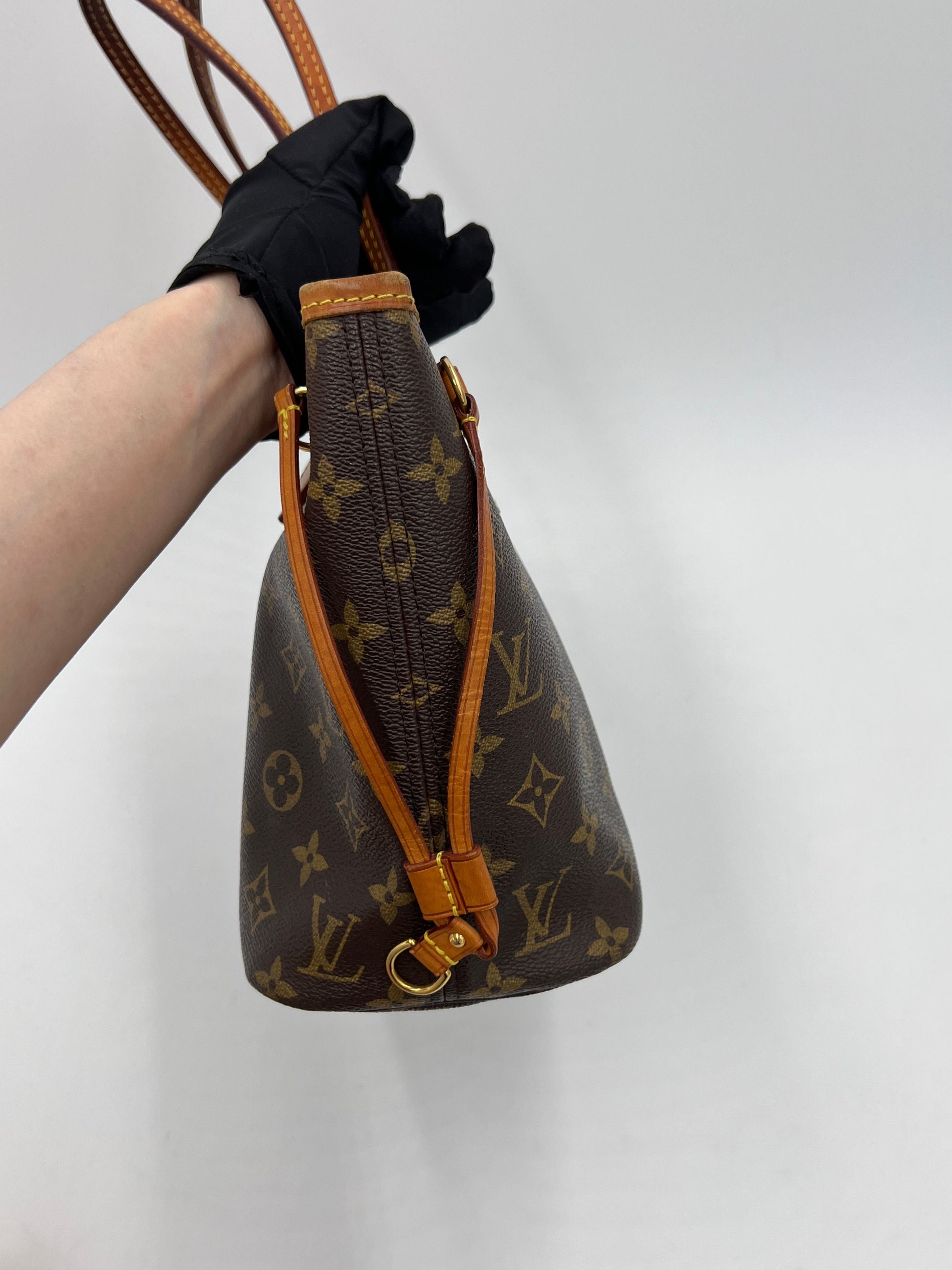 Louis Vuitton LV Monogram Neverfull PM   - Brown Shoulder Bags, Handbags AG462O