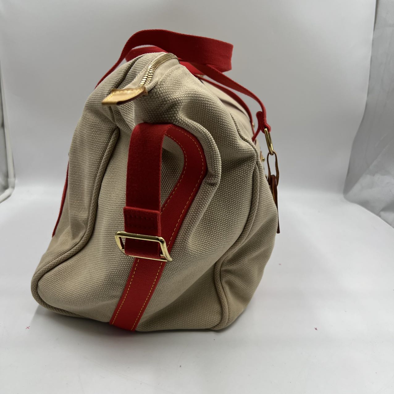 Louis Vuitton Sac Weekend Beige Fashion Accessory