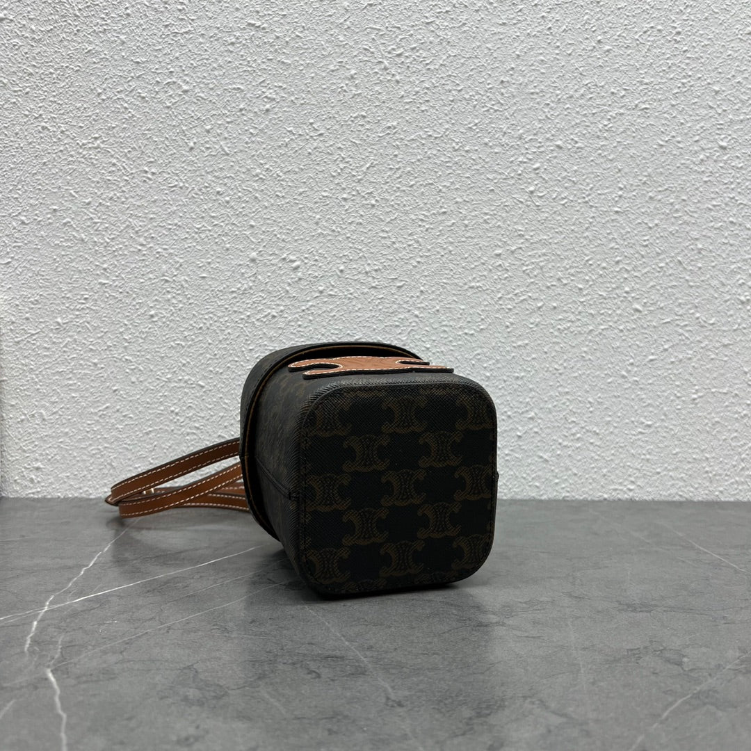 Top Quality Box Cuir Triomphe In Triomphe Canvas Tan Travel Bag 199262Ein04Lu 4871