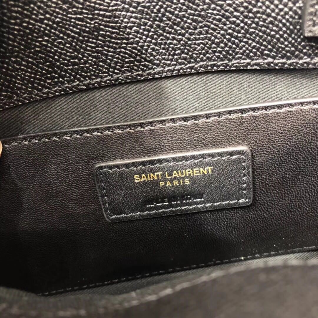YSL Saint Laurent YSL Top Quality Manhattan Nano Shopping Bag Black Tote Bag