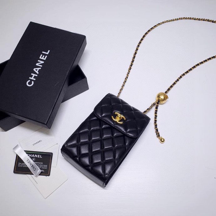 Chlquilted Phone Holder Bag For Women Travel Bag
