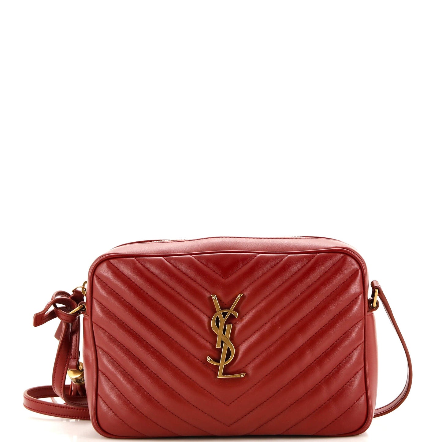 YSL Saint Laurent Luxury Trending Lou Camera Bag Chevron Leather Matelasse Small Travel Bag