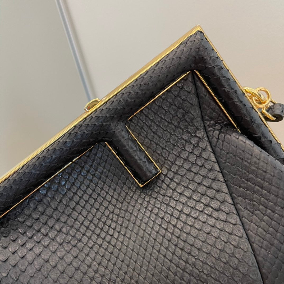 Fendi Top QualityTop Quality Top QualityTop Black Small FF Crossbody Bag