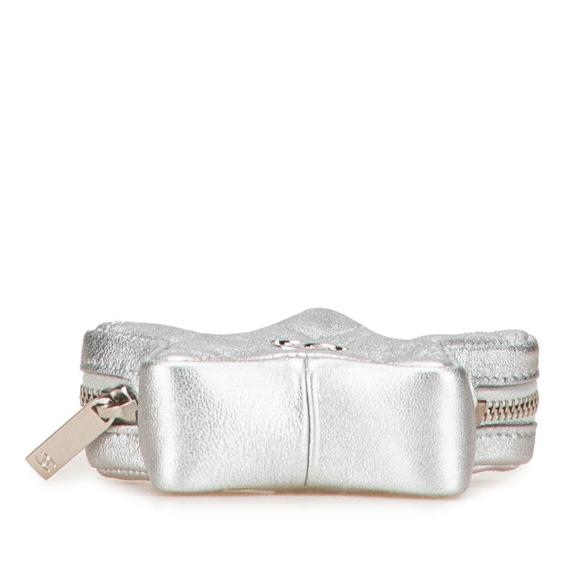 Chanel Coco Mark Star Matelassé Lambskin Coin Case