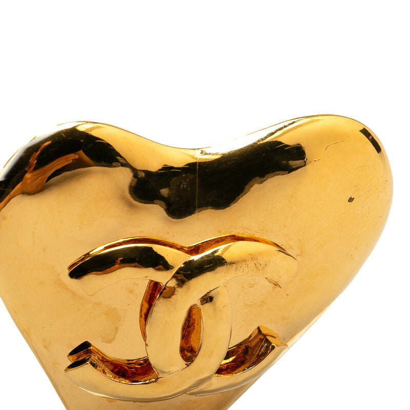 Chanel Coco Mark Heart Motif Brooch