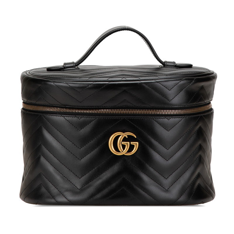 Gucci Marmont Vanity Bag Leather Travel Bag