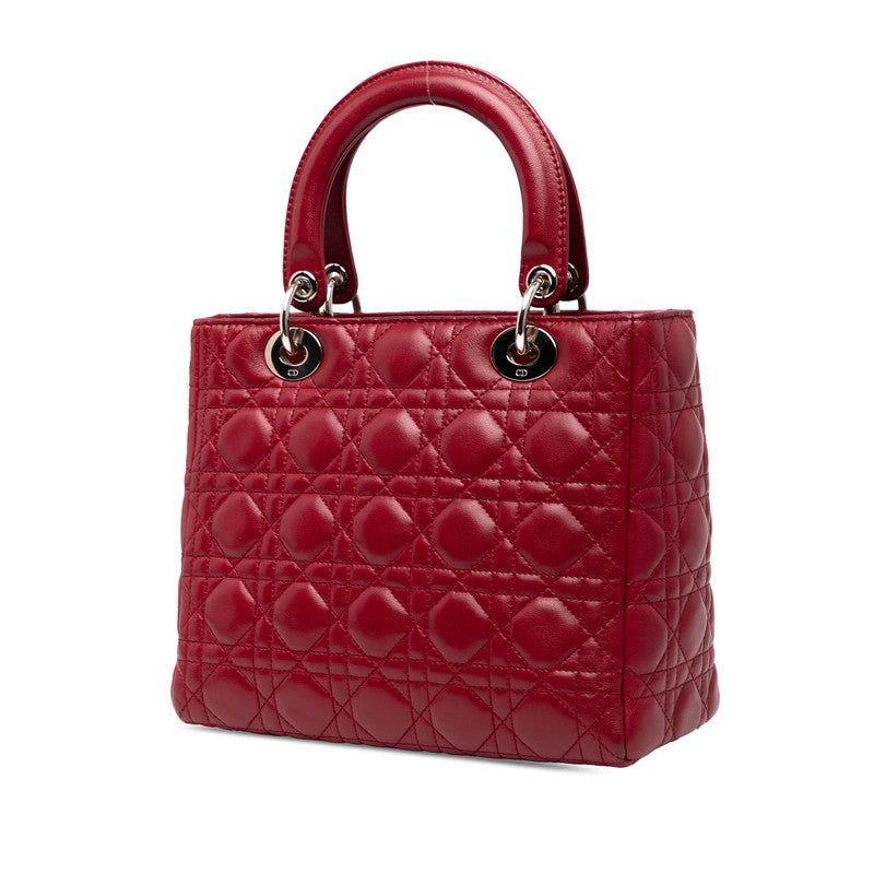 Dior Lady Cannage 2Way Bag Leather Travel Bag 2Way Bag 4